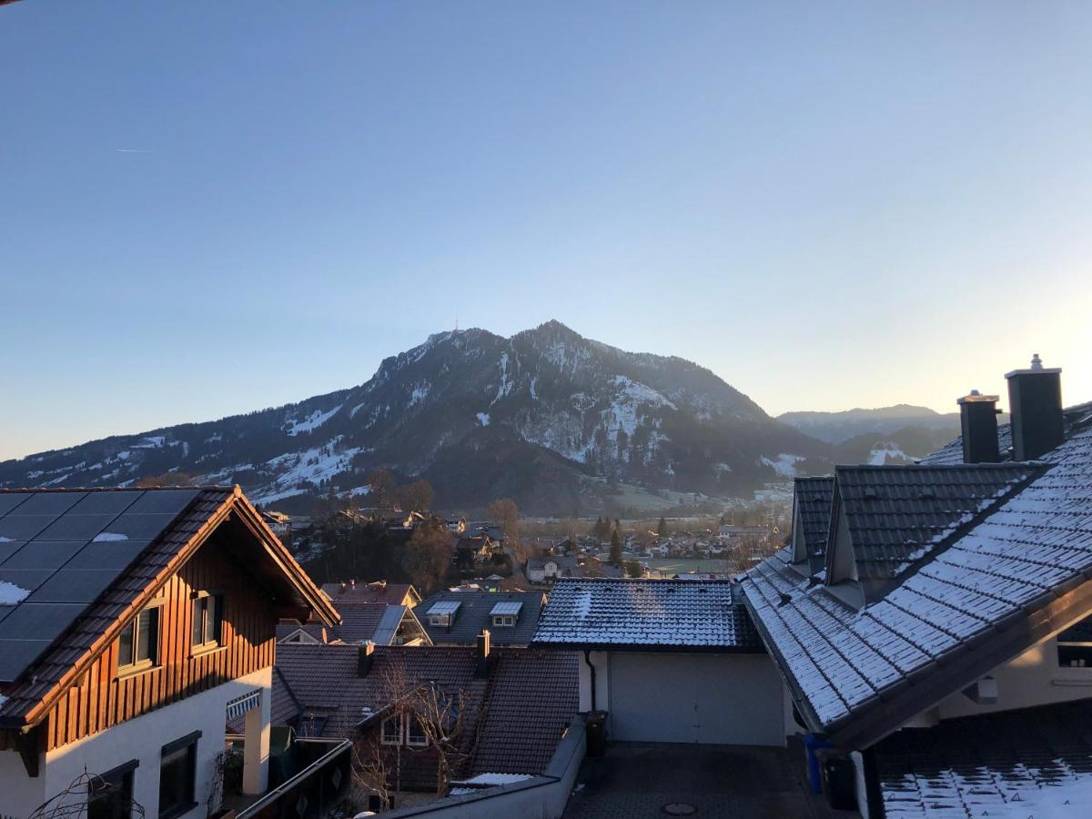 Nagelfluh Hues Lägenhet Blaichach Exteriör bild