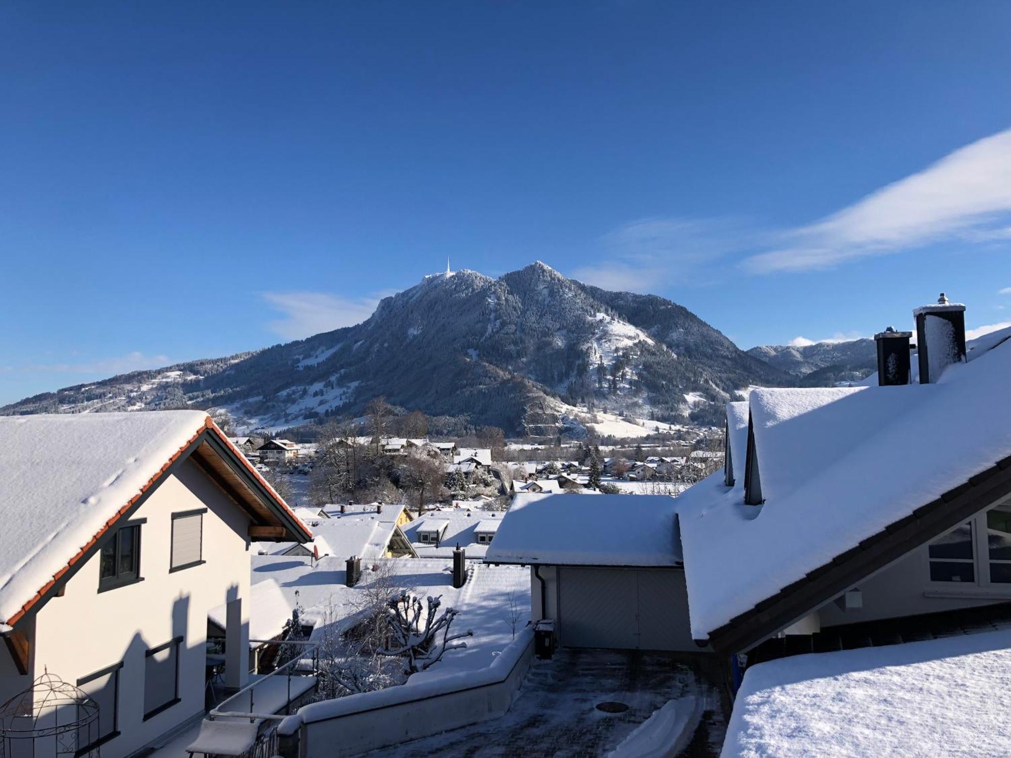 Nagelfluh Hues Lägenhet Blaichach Exteriör bild