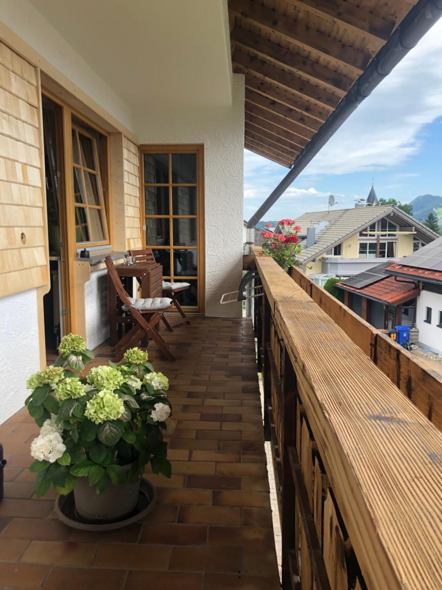 Nagelfluh Hues Lägenhet Blaichach Exteriör bild