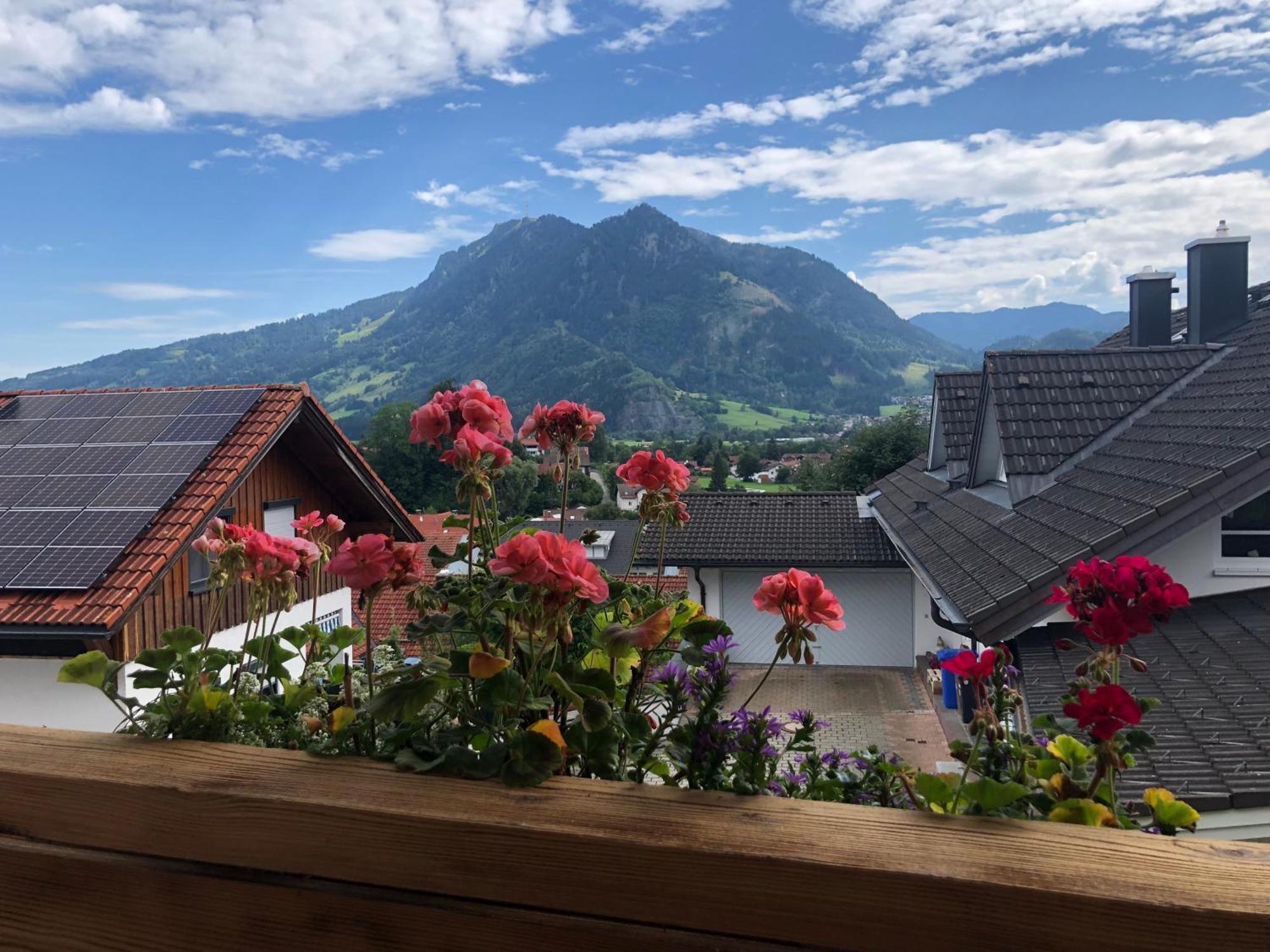 Nagelfluh Hues Lägenhet Blaichach Exteriör bild